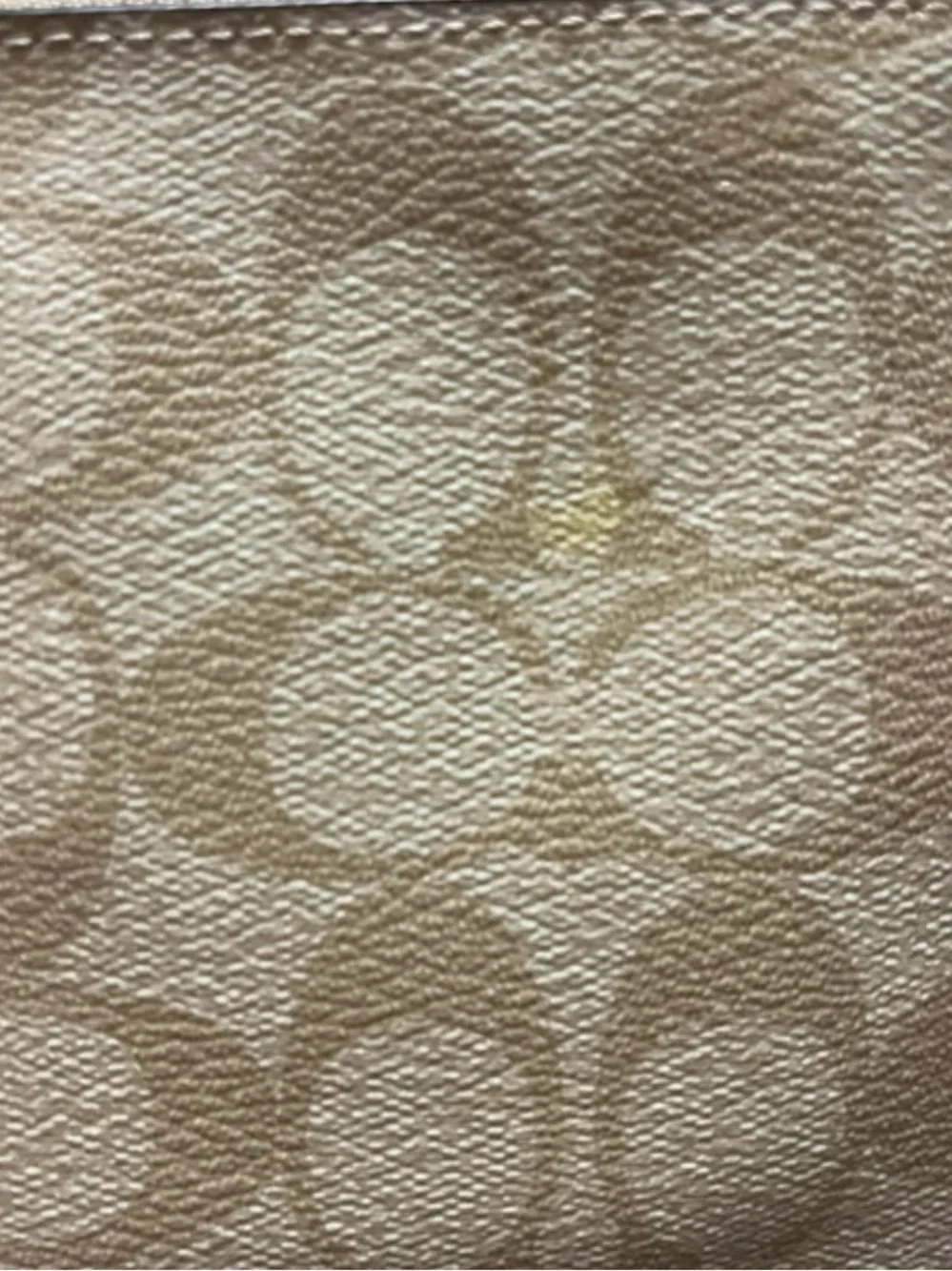 Coach Gold Metallic Wristlet with Party Till Midnight Patch
